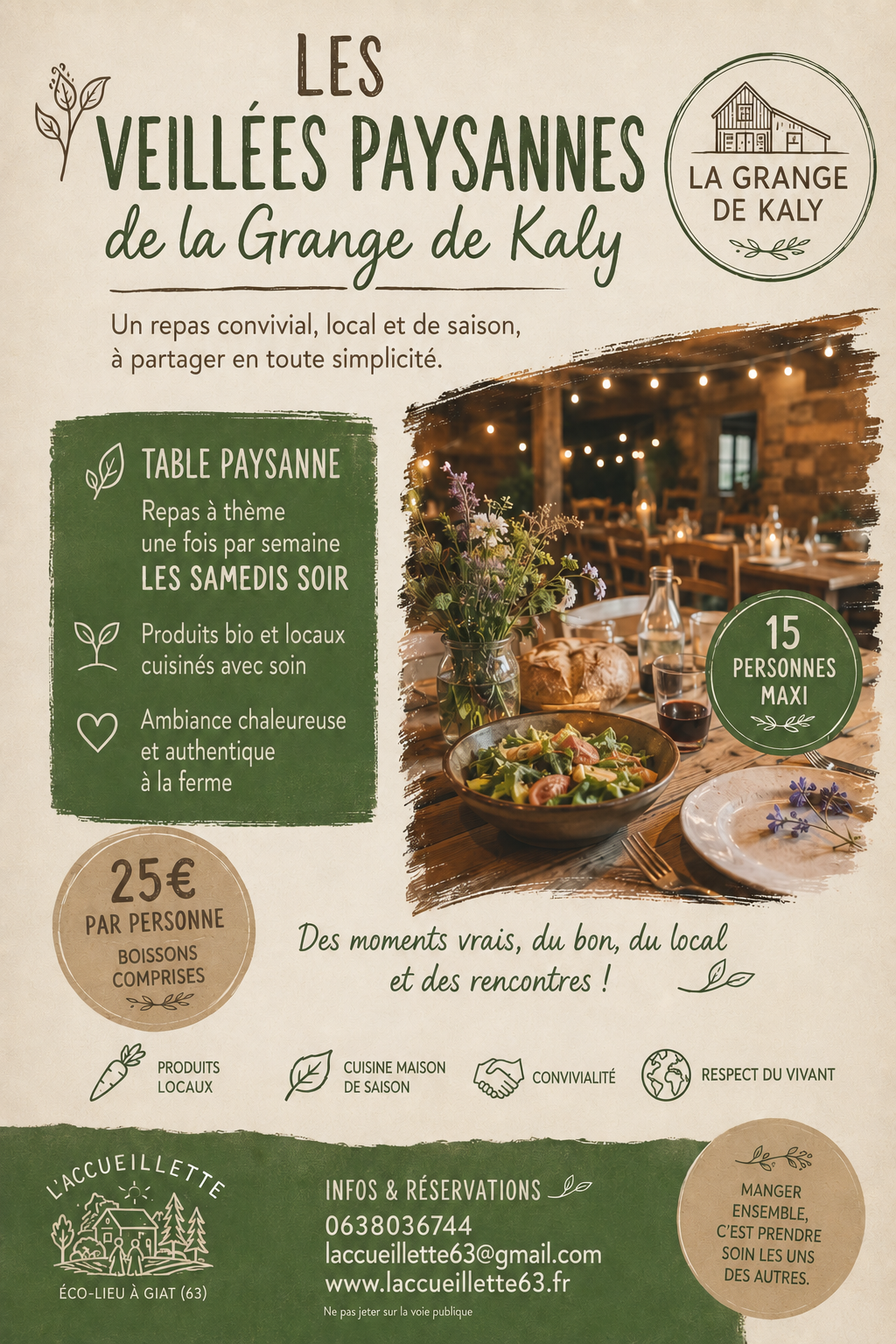 Table paysanne